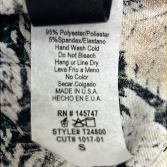 Windsor Silky and Soft Black Snakeskin Body Suit with Plunging Neckline- Small - Picture 6 of 6